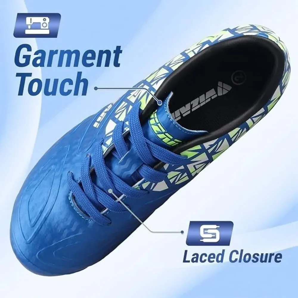 Vizari Pismo Junior Firm Ground Youth Soccer Cleats for Boys & Girls | 13.5